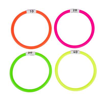 4 кольца водных утяжеленных разноцветных NABAIJI - купить в интернет-магазине