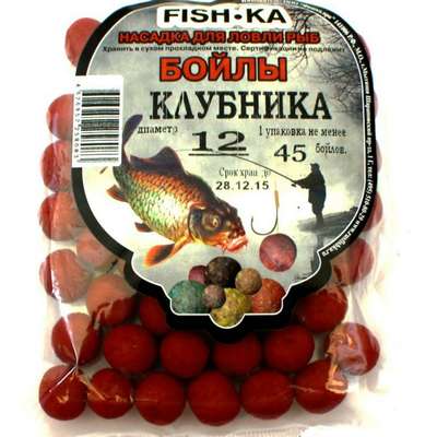 БОЙЛЫ FISHKA КЛУБНИКА FISHKA - купить в интернет-магазине
