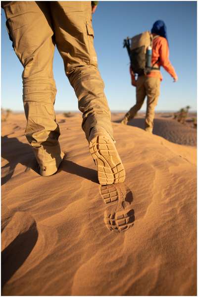 Ботинки с защитой от попадания песка для треккинга в пустыне Desert 500  FORCLAZ - купить в интернет-магазине