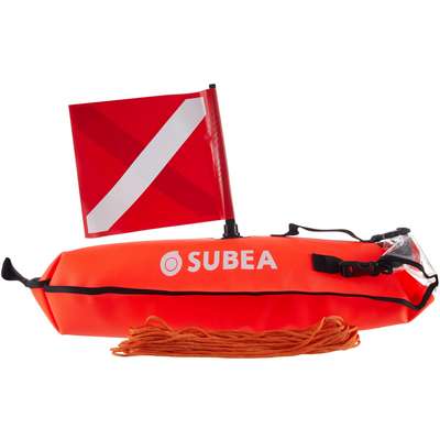 Буй-сумка сигнальный герметичный для подводной охоты SPF 500 SUBEA - купить в интернет-магазине