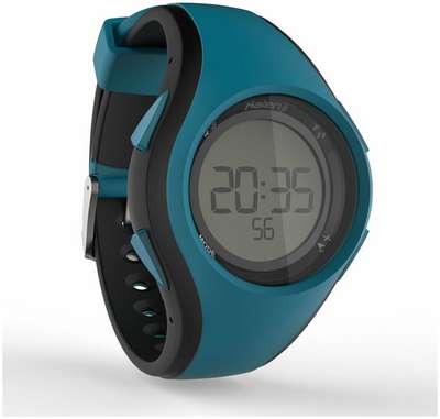 Часы-секундомер для бега W200 M синие KALENJI - купить в интернет-магазине