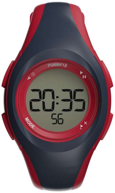 Часы-секундомер для бега W200 S 2020 темно-синие KALENJI - купить в интернет-магазине
