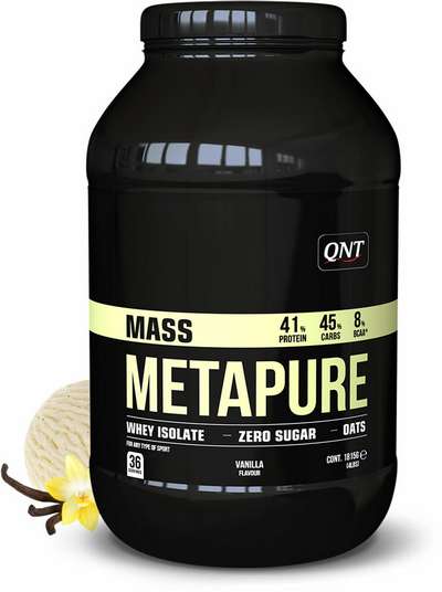 Гeйнер METAPURE MASS+ 1,1 кг QNT - Питание и уход Здоровье и туризм - В продаже...