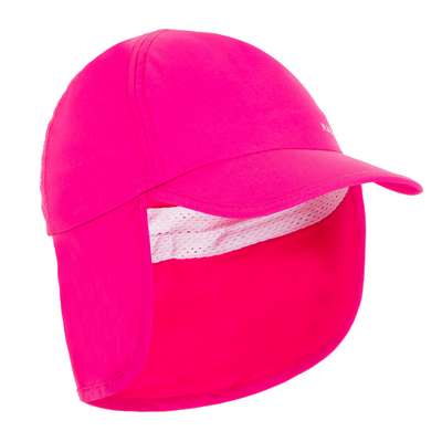 Кепка солнцезащитная для плавания детская розовая NABAIJI - купить в интернет-магазине