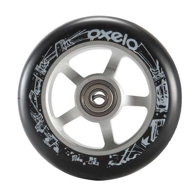 Колесо для трюкового самоката 100 мм черное OXELO - купить в интернет-магазине