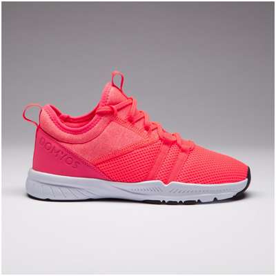 Кроссовки для фитнеса 120 женские светло-розовые DOMYOS - купить в интернет-магазине