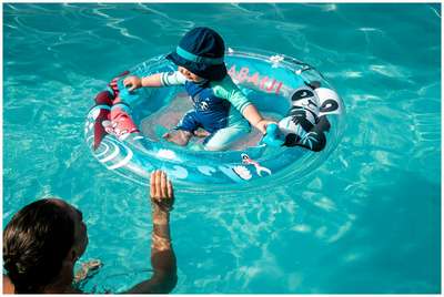 Круг-платформа для игр малышей на воде с принтом «ПАНДА» TINOA NABAIJI - купить в интернет-магазине