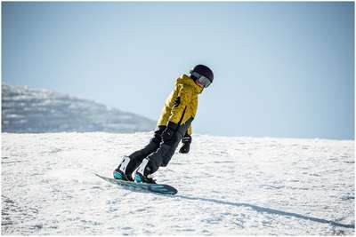 Куртка для сноуборда (и лыж) для детей черная 100 DREAMSCAPE - купить в интернет-магазине