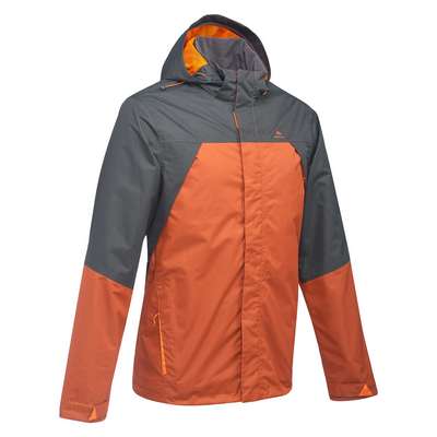 Куртка непромокаемая для горных походов MH100 мужская QUECHUA - купить в интернет-магазине