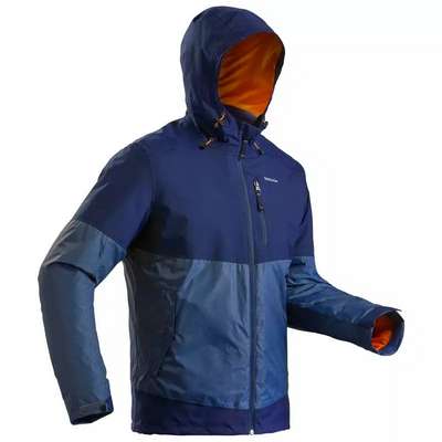 Куртка для зимних походов водонепроницаемая SH100 WARM мужская QUECHUA - купить в интернет-магазине