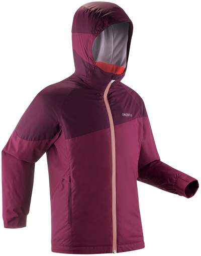Куртка для беговых лыж детская лиловая XС S 100 INOVIK - купить в интернет-магазине