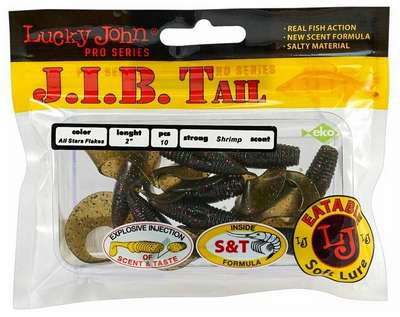 Твистеры съедобные LJ Pro Series J.I.B TAIL 2