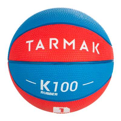 Детский баскетбольный мяч Mini В, размер 1. До 4 лет. Синий.  TARMAK - купить в интернет-магазине