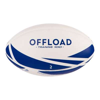 Мяч для тренировок по регби R100 размер 5 OFFLOAD - купить в интернет-магазине