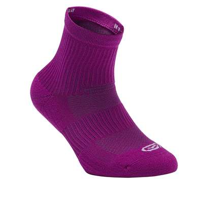 Детские носки с высокой манжетой для легкой атлетики AT Comfort, 2 пары  KALENJI - купить в интернет-магазине