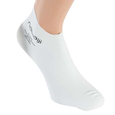 Носки для бассейна латексные для взрослых белые NABAIJI - купить в интернет-магазине