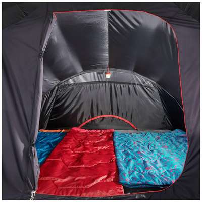 Палатка с дугами для кемпинга 4-местная 1-комнатная Arpenaz 4.1 F&B QUECHUA - купить в интернет-магазине