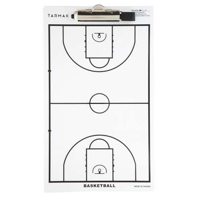 Планшет тренера баскетбольный со стираемым маркером Tarmak. TARMAK - купить в интернет-магазине