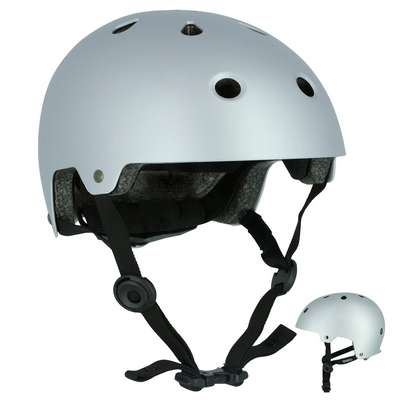 Шлем для катания на роликах, скейтборде, самокате серый MF500 OXELO - купить в интернет-магазине
