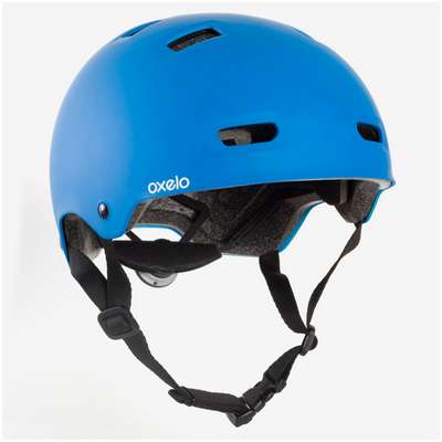 Шлем для катания на роликах, скейтборде, самокате синий MF500 OXELO - купить в интернет-магазине