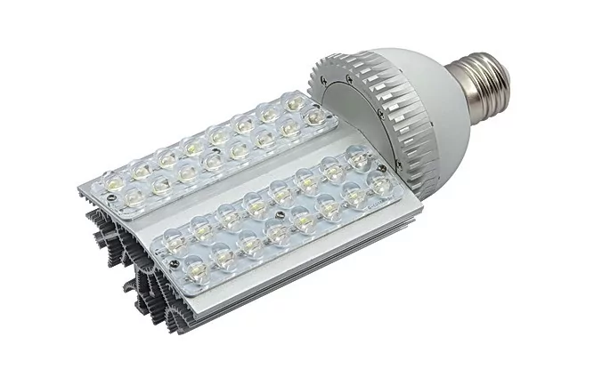 Замена газоразрядных ламп ДРЛ 400 и ДРЛ 250 на светодиодные аналоги с цоколем E40